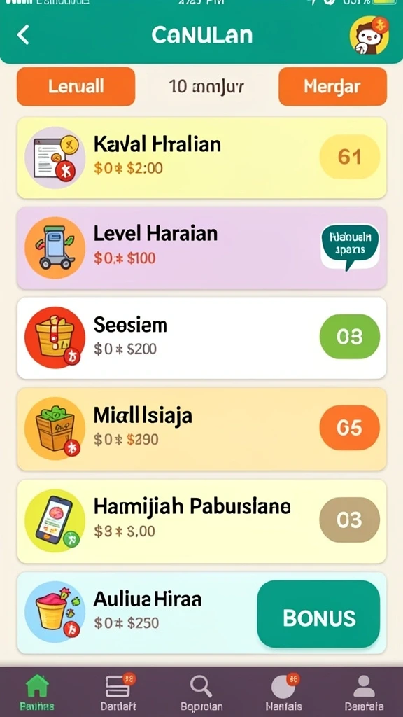 Screenshot uang nomor 1